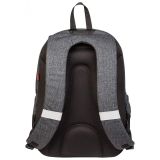 ŠOLSKI NAHRBTNIK TARGET 3 ZIP DUEL CHARCOAL DENIM 26936