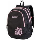 ŠOLSKI NAHRBTNIK TARGET 3 ZIP DUEL ROSIER 26937