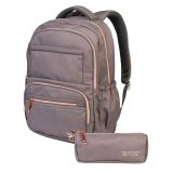 ŠOLSKI NAHRBTNIK TARGET S PERESNICO SET GLAMMER DUSTY GREY 28709