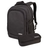 ŠOLSKI NAHRBTNIK TARGET S PERESNICO SET URB-X MELANGE BLACK 28715