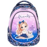 ŠOLSKI NAHRBTNIK TARGET SUPERLIGHT PETIT SOFT FRIENDS 28595
