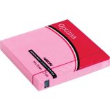 ŠOLSKI PRIPOMOČEK OPTIMA LISTIČI SAMOL. 75X75 100/1 RDEČI