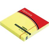 ŠOLSKI PRIPOMOČEK OPTIMA LISTIČI SAMOL. 75X75 100/1 RUMENI