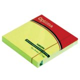 ŠOLSKI PRIPOMOČEK OPTIMA LISTIČI SAMOL. 75X75 100/1 ZELENI