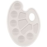 ŠOLSKI PRIPOMOČEK OPTIMA PALETA OKROGLA P10 BELA