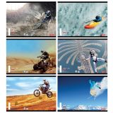 ŠOLSKI ZVEZEK TARGET A4 ČRTAST BREZ ROBA ADRENALINE 27435