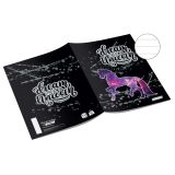 ŠOLSKI ZVEZEK TARGET A4 ČRTAST Z ROBOM MAGICAL CREATURES 27439