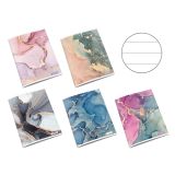 ŠOLSKI ZVEZEK TARGET A4 ČRTAST Z ROBOM WATERCOLOR 26909