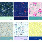 ŠOLSKI ZVEZEK TARGET A4 KARO BOTANICAL 27860