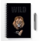 ŠOLSKI ZVEZEK TARGET SPIRALNI A4 ČRTAST ANIMAL WILD 26869