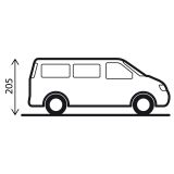 ŠOTOR BRUNNER ZA ZADNJA VRATA COMET, VW T5-T6