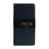 SPECIAL USNJENA PREKLOPNA TORBICA ZA SAMSUNG GALAXY S24 PLUS 5G - MODRA
