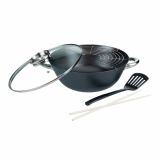 SPECIALNA POSODA GSW WOK 32 CM Z AROMAT POKROVOM IN PRIPOMOČKI