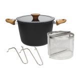 SPECIALNA POSODA TOGNANA COUNTRY CHIC ZA TESTENINE 22 CM Z DVEMA KOŠARICAMA