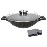 PONEV TOGNANA WOK 32 CM AMBIZIOSA SNEMLJIV SILIKONSKI ROČAJ