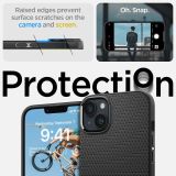 SPIGEN LIQUID AIR SILIKONSKI OVITEK ZA IPHONE 15 PLUS 6.7 ČRN