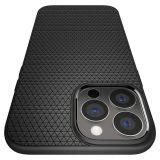 SPIGEN LIQUID AIR SILIKONSKI OVITEK ZA IPHONE 15 PRO ČRN