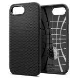 SPIGEN LIQUID AIR SILIKONSKI OVITEK ZA IPHONE 16E ČRN