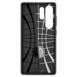 SPIGEN LIQUID AIR SILIKONSKI OVITEK ZA SAMSUNG GALAXY S25 ULTRA 5G ČRN
