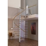 STOPNICE MINKA SPIRAL DECOR FI 160 SREBRNA/BUKEV