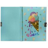 SPOMINSKA KNJIGA, DNEVNIK CREATIVE DNEVNIK S KLJUČAVNICO SWEETS SORT