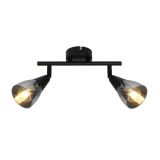 SPOT SVETILKA SHINY SMOKY GREY  E14 2*25W