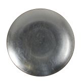 SREBRN METALIK KROŽNIK 44.5X6 CM