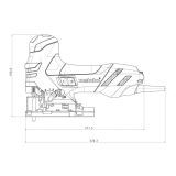 VBODNA ŽAGA METABO STE 140