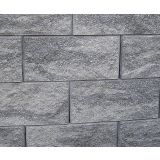BETONSKI IZDELEK ZOBEC STEBER 4 STRANO LOMLJEN 280X280X190 MM SIVO-ČRN