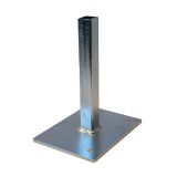 STEBRIČEK ZA WPC OGRAJO NOSILEC ZA STEBRIČEK KOVINSKI