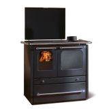 ŠTEDILNIK NA DRVA NORDICA SOVRANA EVO 2.0 ANTRACIT ČRNA