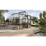 STEKLEN RASTLINJAK VITAVIA CASSANDRA 8300, ESG 3 MM ČRNA