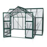 STEKLEN RASTLINJAK VITAVIA CLARUS ESG3MM SMARAGDNA 276X383X383