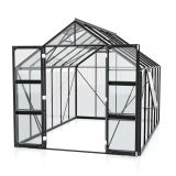 STEKLEN RASTLINJAK VITAVIA OLYMP 9900 ESG 3 MM ČRNA 254X257X386