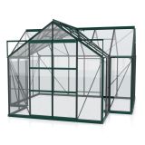 STEKLEN RASTLINJAK VITAVIA ORANŽERIJA SIRIUS ESG 3MM SMARAGDNA 3.8X3.8M