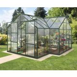 STEKLEN RASTLINJAK VITAVIA ORANŽERIJA SIRIUS ESG 3MM SMARAGDNA 3.8X3.8M