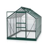 STEKLEN RASTLINJAK VITAVIA PLANET 6200 ESG 3MM, 1,95X3,21M SMARAGDNA - RASTLINJAK+ OKVIR ZA TEMELJ