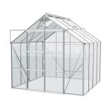 STEKLEN RASTLINJAK VITAVIA URAN 6700 ESG 3 MM ALUMINIJ 246X257X258