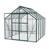 STEKLEN RASTLINJAK VITAVIA URAN 8300 ESG 3 MM SMARAGDNA 246X257X321