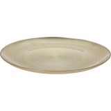 SERVIRNI KROŽNIK EH STEKLEN, ZLAT, FI 32 CM