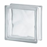 STEKLENA PRIZMA BIVA WAVE BREZBARVNA 19X19X8