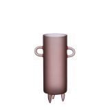 STEKLENA VAZA MICA ROZA D12XŠ7XV20CM CAITLYN