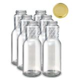 STEKLENICA ZA VLAGANJE VETRO JUICY DEKOR 1L + ZAMAŠEK 6 KOS