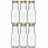 STEKLENICA ZA VLAGANJE VETRO JUICY DEKOR 1L + ZAMAŠEK 6 KOS