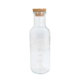 STEKLENICA ZA VODO TOGNANA 1 LIT POP CHROMIA S POKROVOM TRANSPARENT