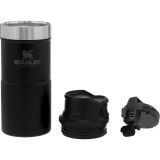 STANLEY THE CLASSIC TRIGGER-ACTION TRAVEL MUG 0.35L, MAT ČRNA VAKUUMSKO IZLOIRANA STEKLENIČKA