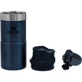 STANLEY THE CLASSIC TRIGGER-ACTION TRAVEL MUG 0.35L, NIGHTFALL MODRA, VAKUUMSKO IZLOIRANA STEKLENIČKA