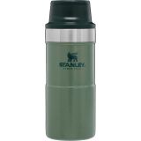 STANLEY THE CLASSIC TRIGGER-ACTION TRAVEL MUG 0.35L, HAMMERTONE ZELENA, VAKUUMSKO IZLOIRANA STEKLENIČKA