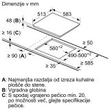 STEKLOKERAMIČNA PLOŠČA BOSCH PKF645BB2E