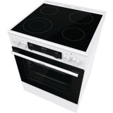 STEKLOKERAMIČNI ŠTEDILNIK GORENJE GECS6C70WC